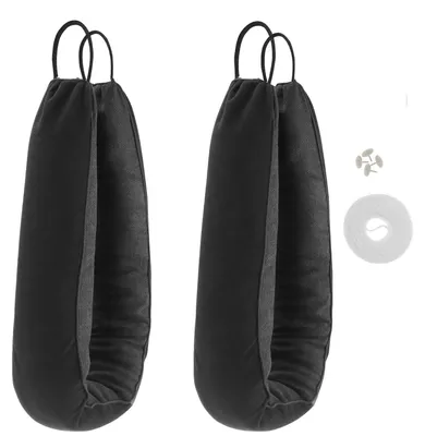 Immagine prodotto di Guarnizioni per porte, 2 pezzi, 93x11 cm, nere, per porte