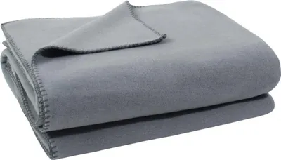 Obrázek produktu pro Zoeppritz Kostkovaný měkký fleece Barva titanium Velikost 160x200
