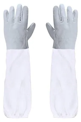Imkerhandschuhe aus Ziegenleder, 1 Paar, Schutzhandschuhe