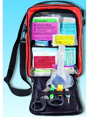 Obrázok produktu pre SÖHNGEN 0450004 SÖHNGEN Taška prvej pomoci Scout KiTa veľká turistická bez DIN oranžová
