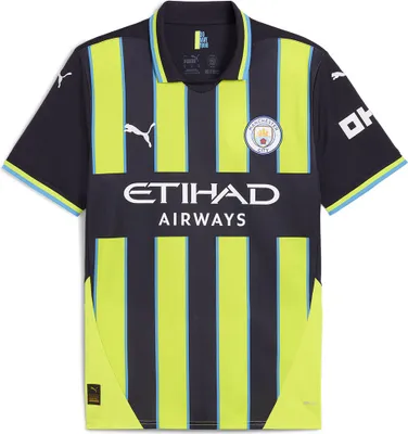 Produktbild von Puma Manchester City Fc Weg Kurzarm-t-shirt Gelb XS Gelb XS