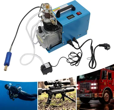 Produktbild von PCP Luftkompressor 1800 W, Elektro-Hochdruckkompressor, 2800 U/min, Kupferwickelmotor, leise, 220 V EU-Stecker