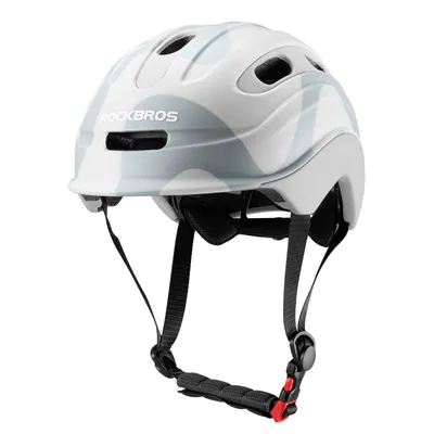 Produktbild von ROCKBROS Kinder Fahrradhelm MTB Jugend Radhelm Schutzhelm M (54-58CM) Grau/Matte