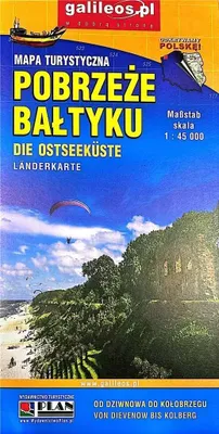 Zdjęcie produktu dla Mapa - Pobrzeże Bałtyku 1:45 000