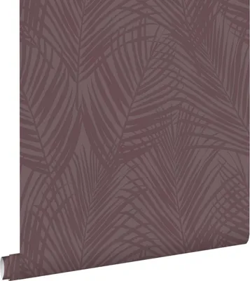 Zdjęcie produktu dla ESTAhome Tapeta liście palmowe ciemnego fioletu 50 x 900 cm