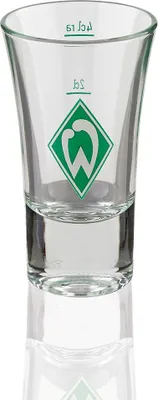 Produktbild von SV Werder Bremen Schnapsglas "Raute" 6er-Set
