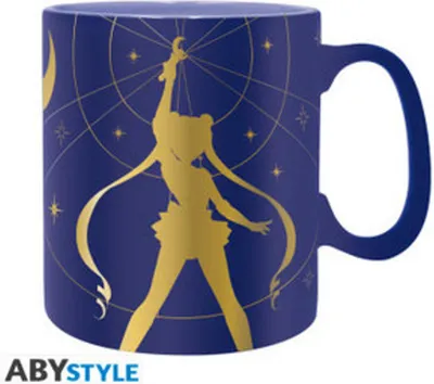 Immagine prodotto di SAILOR MOON - Tazza - 460 ml - Sailor Moon dorata - confezione in cartone