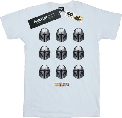 Obrázok produktu pre Star Wars - Pánske tričko "The Mandalorian" BI47087 (M) (White)