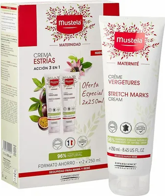 Produktbild von Anti-Striae-Creme Mustela Duplo 3 in 1 (2 x 250 ml)