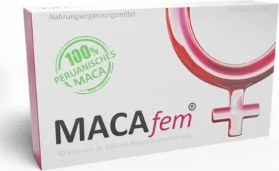 Obrázok produktu pre Doplnok stravy pre ženy Avenar MacaFem, 30 kapsúl