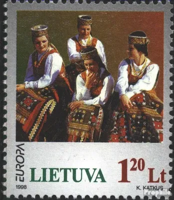 Produktbild von Briefmarken Litauen 1998 Mi 664 (kompl.Ausg.) postfrisch Feste