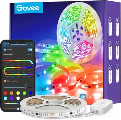 Produktbild von Govee H6125 LED-Streifen RGBIC App-gesteuert 5m
