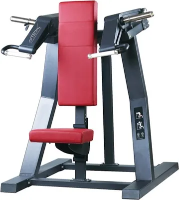 Produktbild von Stex Fitness Europe Kraftstation PLATE-LOADED Shoulder Press Schulterpresse für Homegym & Gym