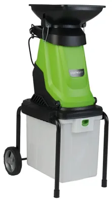 Image de Broyeur de jardin électrique, 3000 W, bac de 50 L, diamètre de coupe de 45 mm