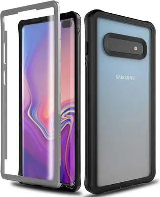 Image de Galaxy S10 Plus Case, Hybrid Durable TPU Bumper, Shockproof Transparent Cover, Complete Protection for Samsung Galaxy S10 Plus Case, Hybrid Durable TPU Bumper, Shockproof Transparent Cover, Complete Protection for Samsung Galaxy S10 Plus