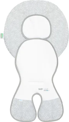 Produktbild von Odenwälder Babycool-Auflage new woven für Schalensitz Gruppe 0 silber