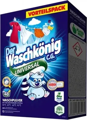 Zdjęcie produktu dla Waschkonig Proszek do prania uniwersalny, 2,88 kg