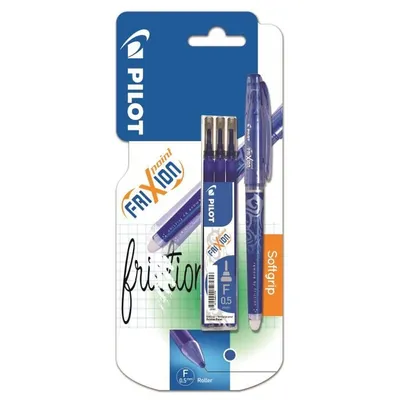 Immagine prodotto di PILOT - Frixion Point Fine - Inchiostro blu + 1 scatola con 3 ricariche