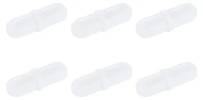 6 Magnetische Rührstäbchen, 20 mm x 6 mm, zylindrisch, Labor