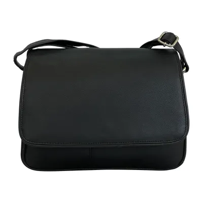 Produktbild von C09102 Cinino Echt Ledertasche Schwarz