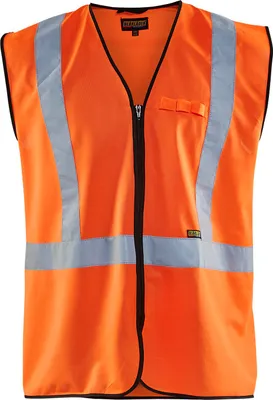 Produktbild von Blakläder High Vis Weste 3029 1022 in zwei Farben, Farbe:high vis orange, Größe:L/XL