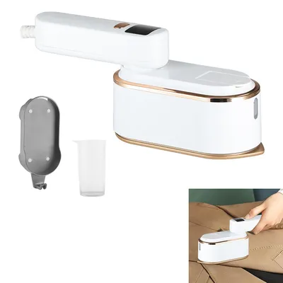 Produktbild von Dampfglätter, Steamer Dampfbügeleisen Reisedampfer mit LCD-Bildschirm, 10S schnelles Aufheizen, 2000 W 3 Dampfstufen Kleidung mit 180° drehbarem Griff