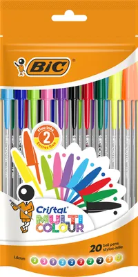 Produktbild von BIC 942049, Stick-Kugelschreiber, 8 Stück(e)