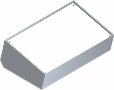 Produktbild von Pult 36-Gehäuse - Dunkelgrau - 216 x 130 x 77,7 mm