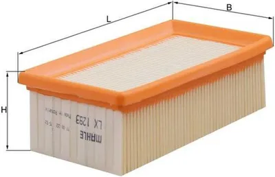 Produktbild von Luftfilter MAHLE LX 1293 Filtereinsatz