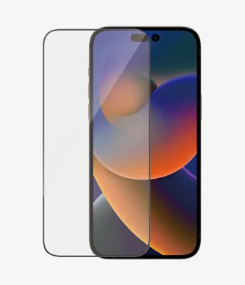 Produktbild von PanzerGlass ® Displayschutz iPhone 14 Pro Max | Ultra-Wide Fit m. EasyAligner, Apple, Apple - iPhone 14 Pro Max, Trockene Anwendung, Kratzresistent, Schockresistent, Transparent, 1 Stück(e)