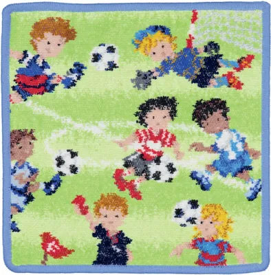 Produktbild von Feiler GmbH, Gesichtstuch, Seiftuch, Soccer, Fußball