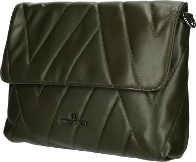 Produktbild von Damen Tasche Schultertasche Umhängetasche Crossover BagHandtasche Olive