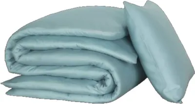 Produktbild von bettbezug Olivia140x200/220 cm Baumwolle hellblau