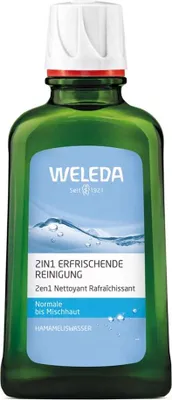 Produktbild von WELEDA 2in1 erfrischende Reinigung Milch 100ml PZN 02048028