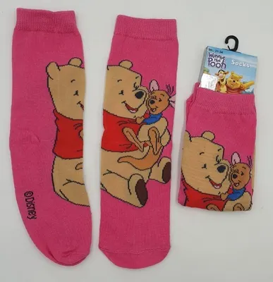 Image de chaussettes pour enfants Disney Winnie l'ourson