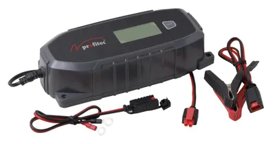 Produktbild von Profitec Ladegerät für Blei-Akkus vollautomatisch, IP 65, mit LCD-Anzeige