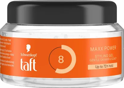 Immagine prodotto di Taft - Maxx Power 8 - Gel per lo styling - Massimo controllo - 250 ml - 1 pezzo