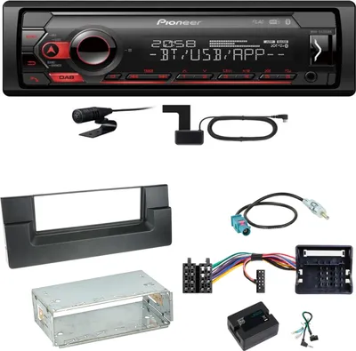 Produktbild von Pioneer MVH-S420DAB Bluetooth DAB+ USB MP3 Einbauset für BMW 5er E39 ab 10/2000