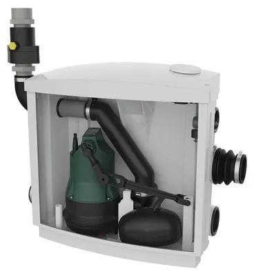 Image de Station de relevage pour eaux usées Jung, modèle Hebefix Pro, pour usage domestique