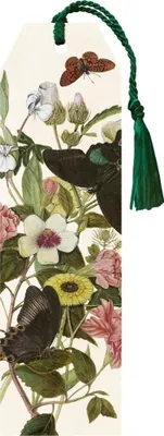 Immagine prodotto di Segnalibro 118 con nastro Bouquet e farfalle