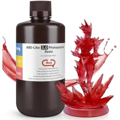 Produktbild von ELEGOO ABS-like Resin V3.0 1KG, Rot