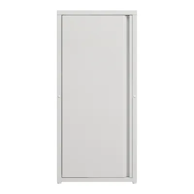 Produktbild von Metallschrank ’Burlöv’ mit 1 Tür und 2 Ablagen Stahl 88 x 40 x 35 cm Weiß