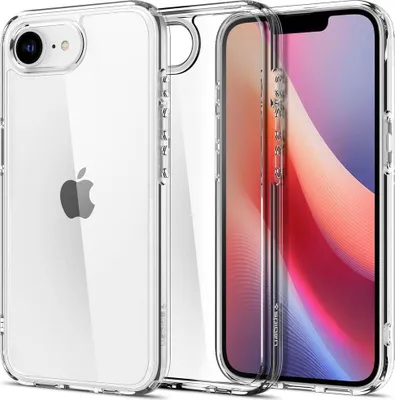 Image de Coque Spigen Ultra Hybrid pour iPhone 16e - Transparente