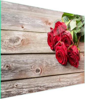 Immagine prodotto di Tagliere in vetro 52x30 rose