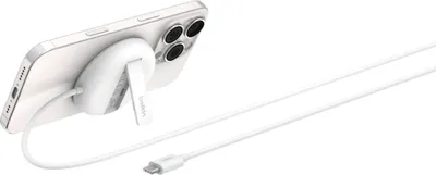 Zdjęcie produktu dla Belkin WIA011HQWH, Wewnętrzna, USB, Bezprzewodowe ładowanie, 2 m, Biały