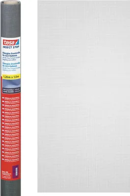 Produktbild von tesa Fliegengitter Nachfüllrolle für Fenster 1,0 m x 1,2 m anthrazit
