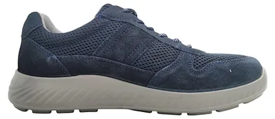 Imagen del producto de Jomos. Zapatos deportivos para hombre, tipo cordones, color azul, para uso casual
