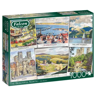 Image de Jumbo 11303 Falcon - The Beautiful North 1000 Teile Puzzle