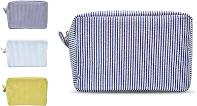 Obrázok produktu pre Kozmetická taška 22 x 9 x 15 cm, modrá, na cestovanie