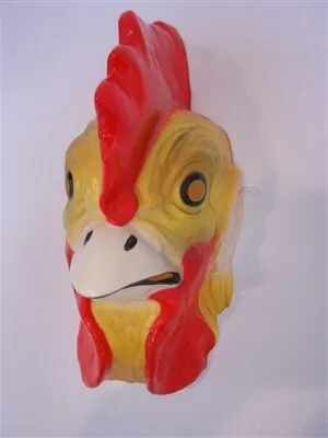 Produktbild von Tiermaske Hahn Gockel Karneval Fasching neu
